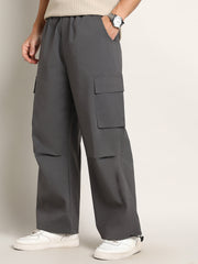 Parachute-Relaxed Cargo Trousers