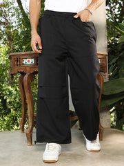 Panelled Parachute Trousers