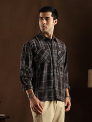 Multi-Check Utility Shacket