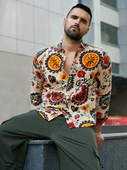 Campus Sutra - Ethnic Floral Shirt