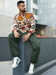 Campus Sutra - Ethnic Floral Shirt