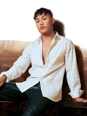 كامبوس سوترا - قميص ذو ثنيات معدنية