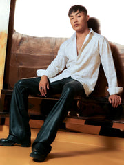 كامبوس سوترا - قميص ذو ثنيات معدنية