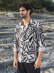 Abstract Breezy Shirt