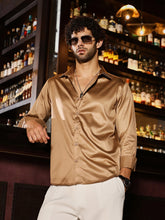 Solid Satin Shirt