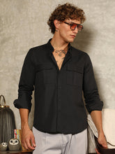 Campus Sutra - Button-Down Utility Shirt