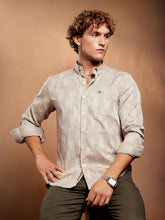 قميص عادي بنسيج شبكي