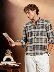 Static-Check Regular Shirt