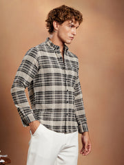 Static-Check Regular Shirt