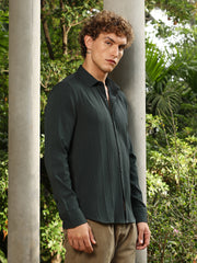 قميص متعدد المسارات ذو ملمس مميز