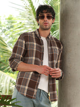 Button-Down Shadow-Plaid Shirt