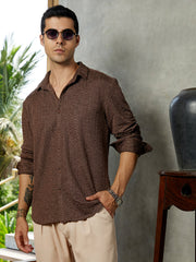 Bloom-Textured Shirt