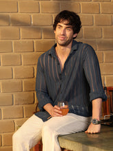 Panel Jacquard-Knit Shirt