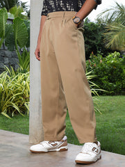 Lightweight - Extended-Waistband Relaxed Trousers