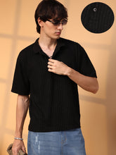 تيشيرت بولو مخطط كبير الحجم