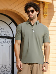 Seamless Cuboid Polo T-Shirt