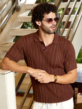 تيشيرت بولو مخطط