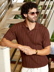 تيشيرت بولو مخطط