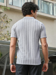 Wicker-Tactitle Polo T-Shirt