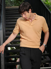 تيشيرت بولو مضلع سادة