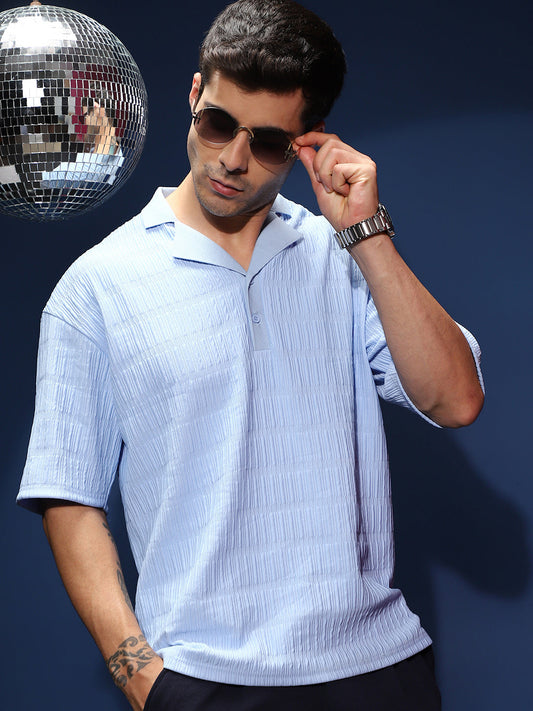 Bubble Cuban Polo T-Shirt