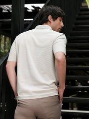 تيشيرت بولو مبطن بدون خياطة