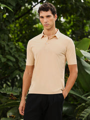 تيشيرت بولو سادة بدون خياطة