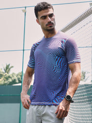 Polka-Swirl Activewear T-Shirt