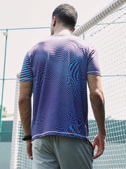 Polka-Swirl Activewear T-Shirt