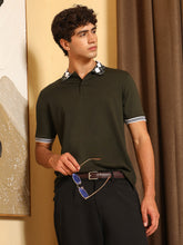 mens sacramento green block argyle knit polo t shirt