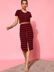 Striped Co-Ord Set