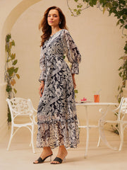 Printed Maxi Dress