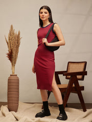 Rib Midi Dress