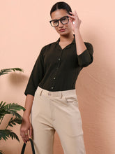 women standard regular fit formal shirt