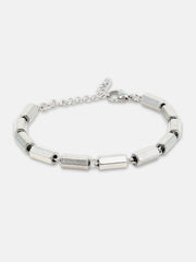 The Vessel Link Bracelet - Metallic Silver