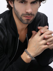 The Astro Link Bracelet - Metallic Silver