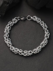 The Chaos Link Bracelet - Metallic Silver