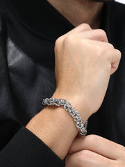 The Chaos Link Bracelet - Metallic Silver