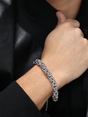 The Chaos Link Bracelet - Metallic Silver