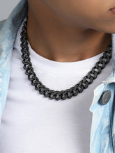 The Bijou Chain Necklace - Midnight Black