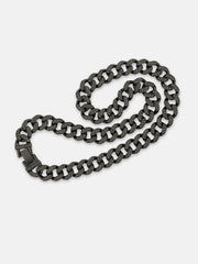 The Bijou Chain Necklace - Midnight Black