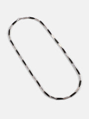 The Greek Pendant Necklace - Metallic Silver