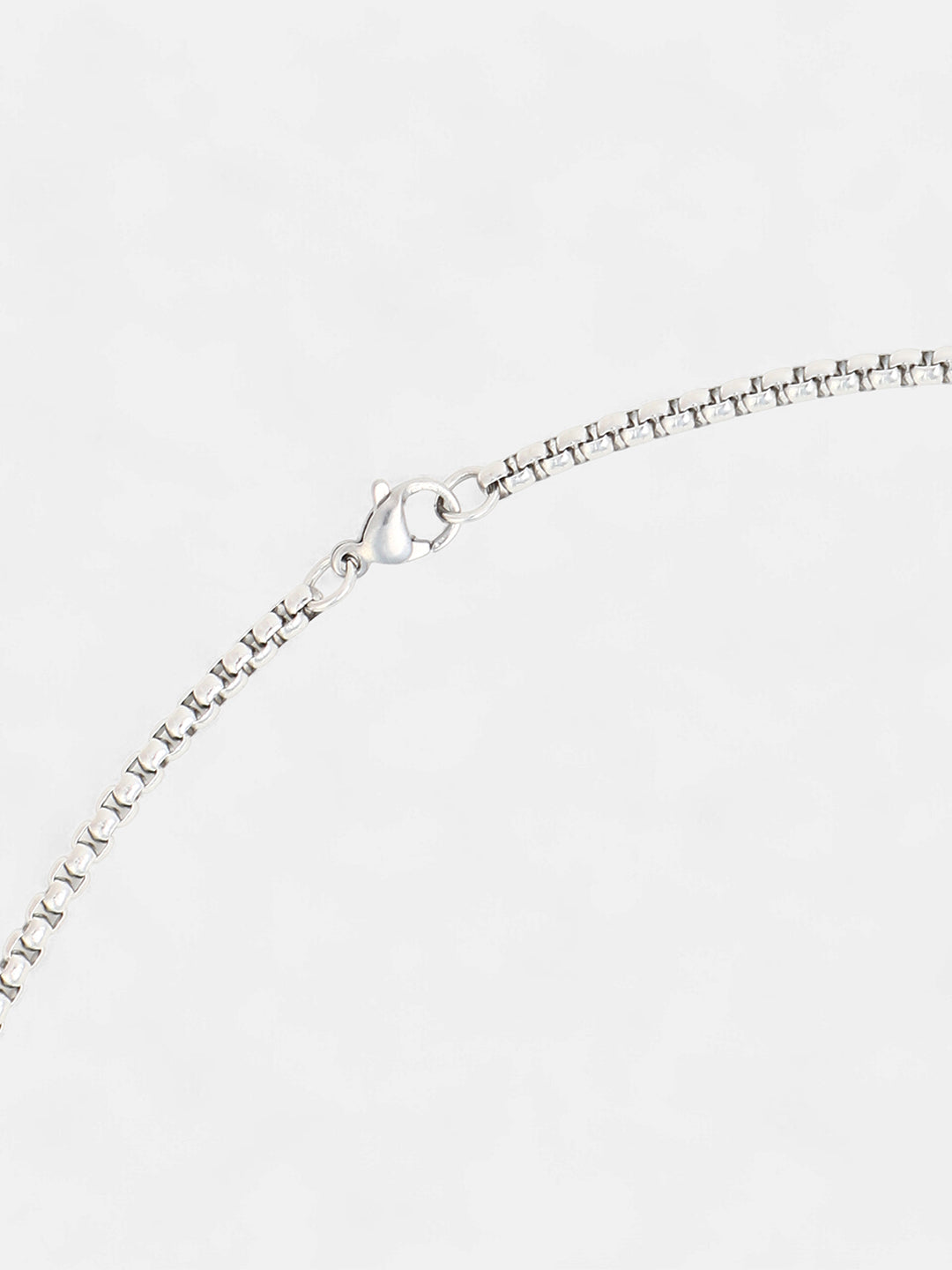 French Accent - The Imperial Crucifix Pendant Necklace - Metallic Silver