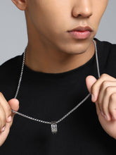 قلادة ريغال هالو - فضي معدني