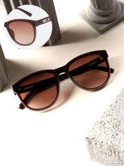 The Coastal Wayfarer Sunglasses - Coffee Brown
