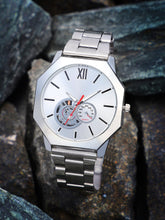 The Formula Chain Round Watch - Metallic Silver