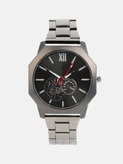 The Formula Chain Round Watch - Midnight Black