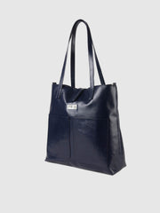 Navy Shopper Bag