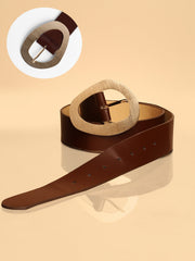 The Cauldron Buckle Belt - Chocolate Brown