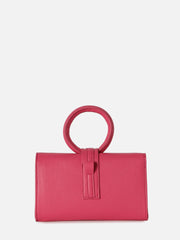 Haute Sauce - Solid Magnet Lock Hand Bag with Handle detail